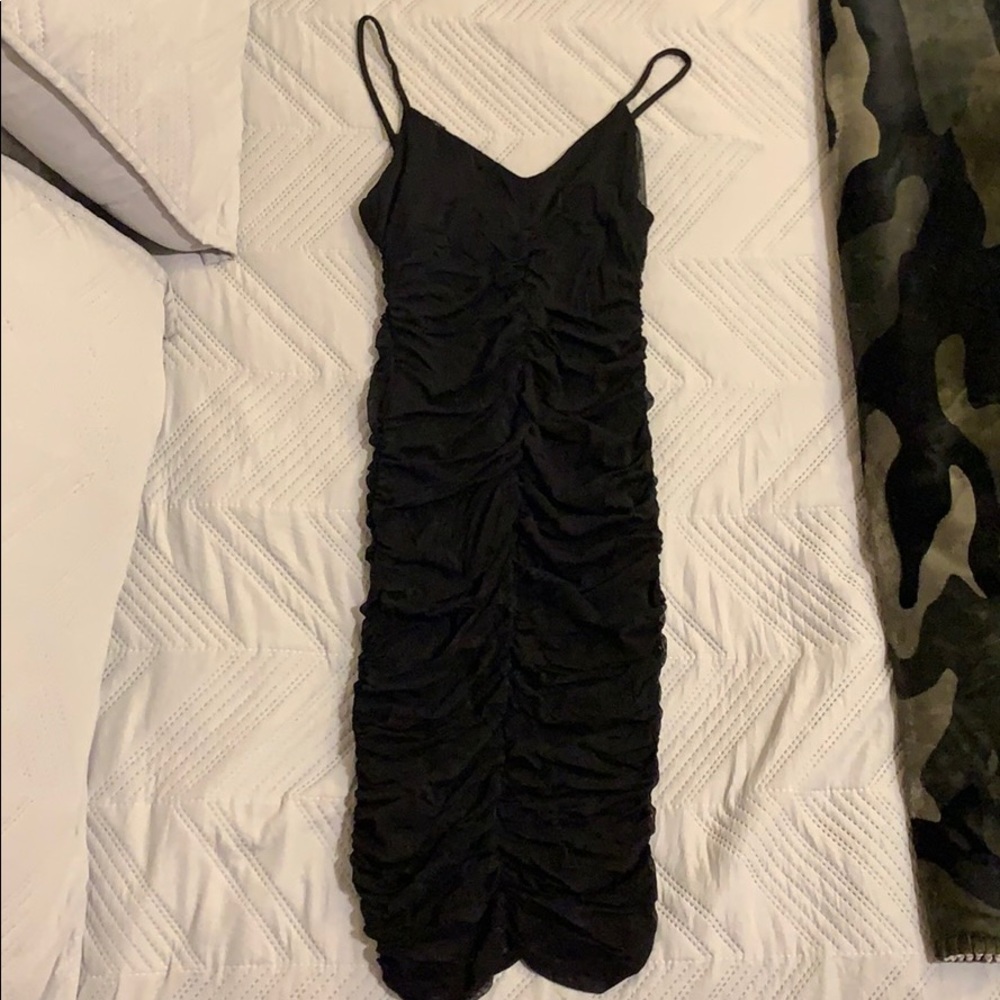 Fringe dress.